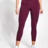 Kickstart Pocket 7/8 Legging - Fig -The Sports Edit YMO 7 8 Pocket leggings FIG 0100