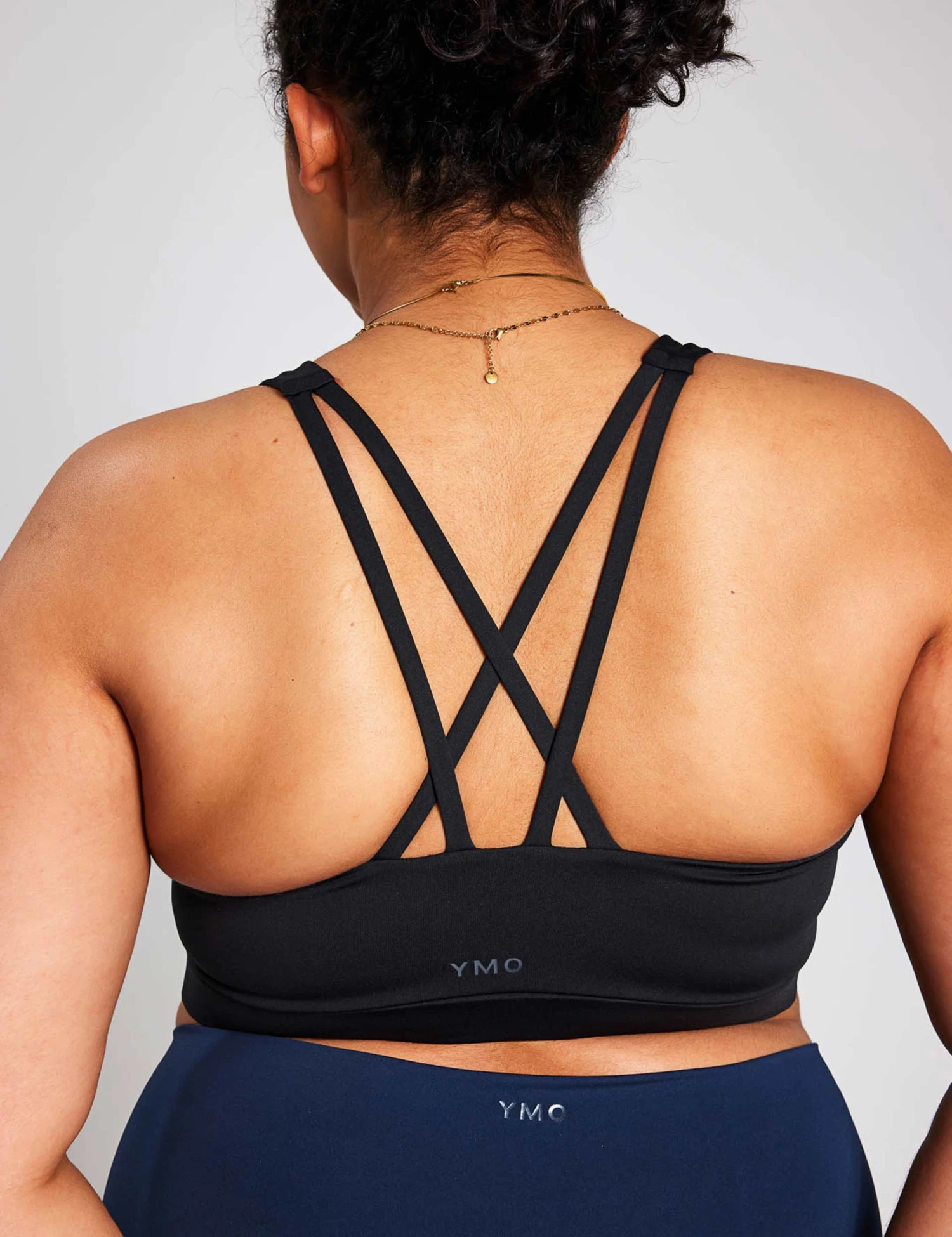 Spark Cross Strap Bra - Black 5 Spark Cross Strap Bra - Black - Image 4