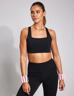 Spark Cross Strap Bra - Black 13 Spark Cross Strap Bra - Black -The Sports Edit YMO Cross Strap Bra BLACK 0051