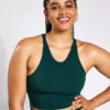 Full Circle Seamless Bra - Rainforest 2 Full Circle Seamless Bra - Rainforest -The Sports Edit YMO Full Circle Seamless Bra Forest Green 0005
