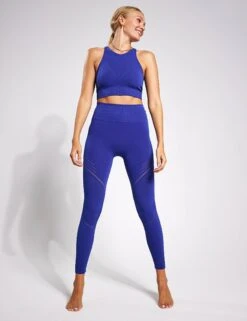 Full Circle Seamless Bra - Mazarine -The Sports Edit YMO Full Circle Seamless Bra Mazzarine Blue 0038 7f87a197 97a0 44fa 8b8e 56bf507e0a9f