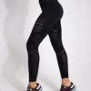 Full Circle Seamless Legging - Black 1 Full Circle Seamless Legging - Black -The Sports Edit YMO Seamless Legging BLACK 0108