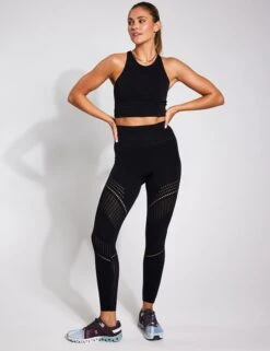 Full Circle Seamless Legging - Black 13 Full Circle Seamless Legging - Black -The Sports Edit YMO Seamless Legging BLACK 0109