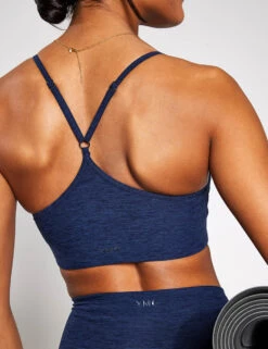 SoftLuxe Bra - Light Navy -The Sports Edit YMO SoftLuxe Bra YMOBRA15 LIGHT NAVY 0028