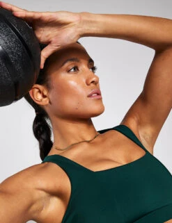 Spark Cross Strap Bra - Rainforest -The Sports Edit YMO Spark Cross Strap Bra YMOBRA03 RAINFOREST 0054