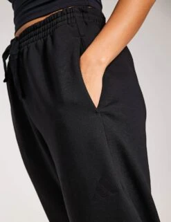 ADIDAS ALL SZN Fleece Barrel Leg Joggers - Black 9 ADIDAS ALL SZN Fleece Barrel Leg Joggers - Black -The Sports Edit adidas ALL SZN Fleece Barrel Leg Joggers Black IW1027S 0017