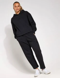 ADIDAS ALL SZN Fleece Barrel Leg Joggers - Black 10 ADIDAS ALL SZN Fleece Barrel Leg Joggers - Black -The Sports Edit adidas ALL SZN Fleece Barrel Leg Joggers Black IW1027S 0021