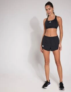 ADIDAS Adizero Essentials Running Short - Black -The Sports Edit adidas Adizero Essentials Running Short Black IN8707S 0019