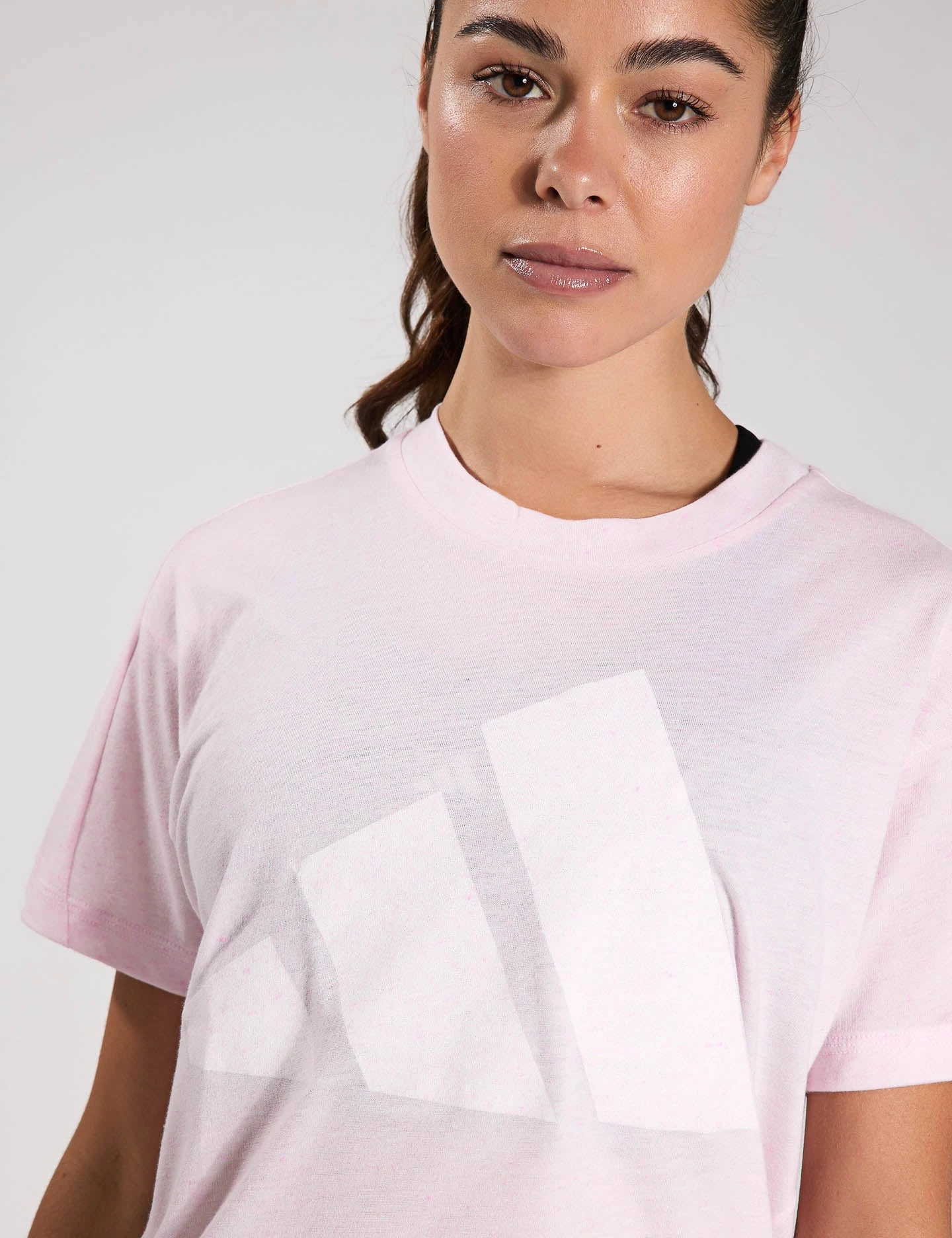 ADIDAS Essentials Winners T-Shirt - Clear Pink/White 5 ADIDAS Essentials Winners T-Shirt - Clear Pink/White - Image 3