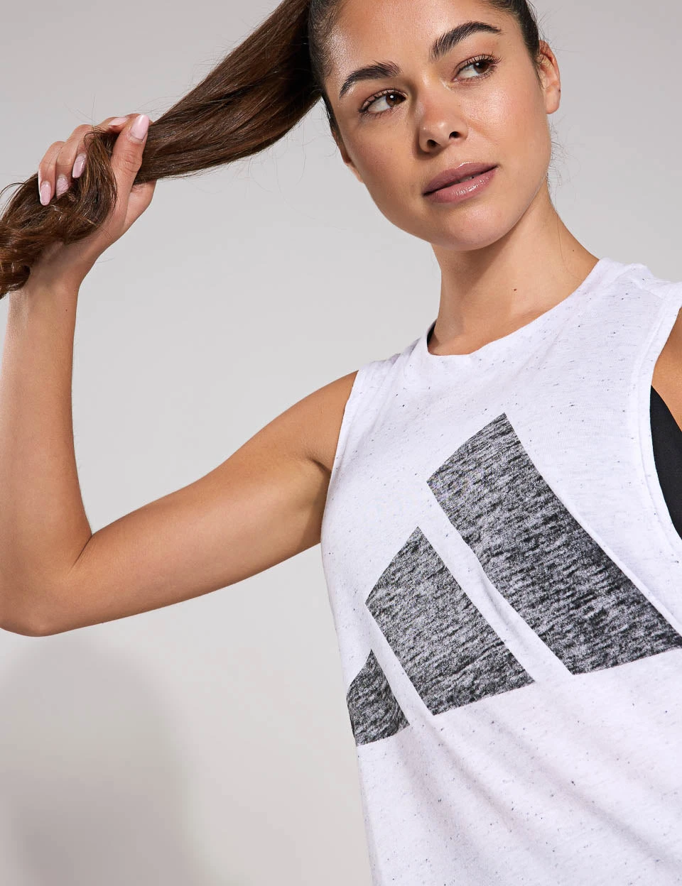 ADIDAS Essentials Winners Tank Top - White/Black 5 ADIDAS Essentials Winners Tank Top - White/Black - Image 3