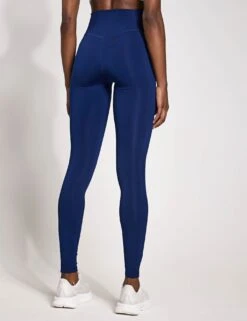 ADIDAS Optime Essentials Stash Pocket Full-Length Leggings - Dark Blue/White 8 ADIDAS Optime Essentials Stash Pocket Full-Length Leggings - Dark Blue/White -The Sports Edit adidas Optime Essentials Stash Pocket Full Length Leggings Dark Blue White JI5514S 0002