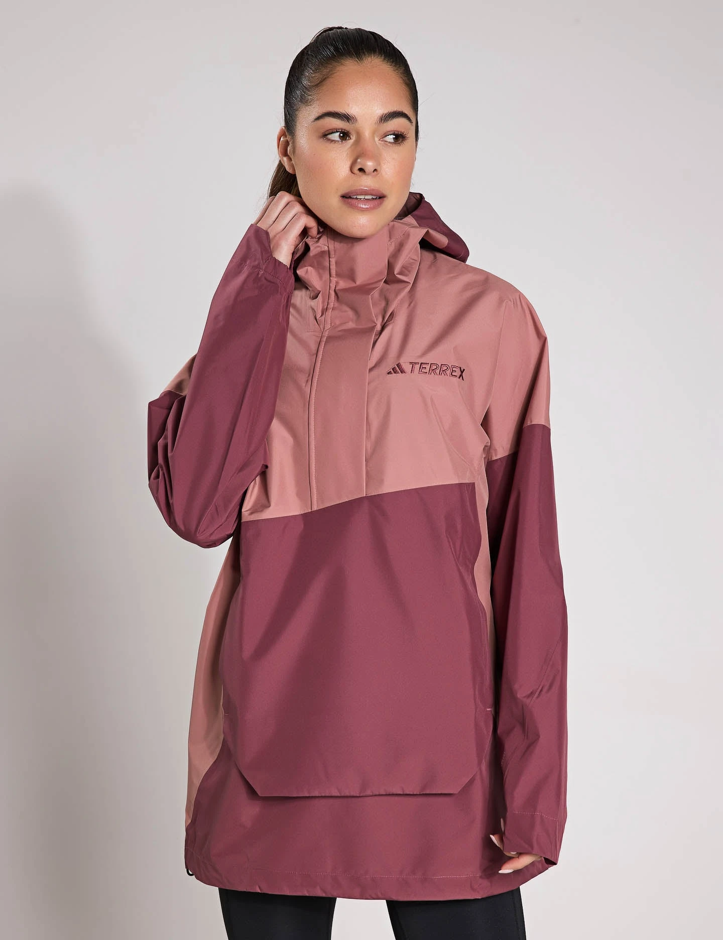 ADIDAS Terrex Xploric 2.5L Climaproof Anorak - Warm Clay 3 ADIDAS Terrex Xploric 2.5L Climaproof Anorak - Warm Clay