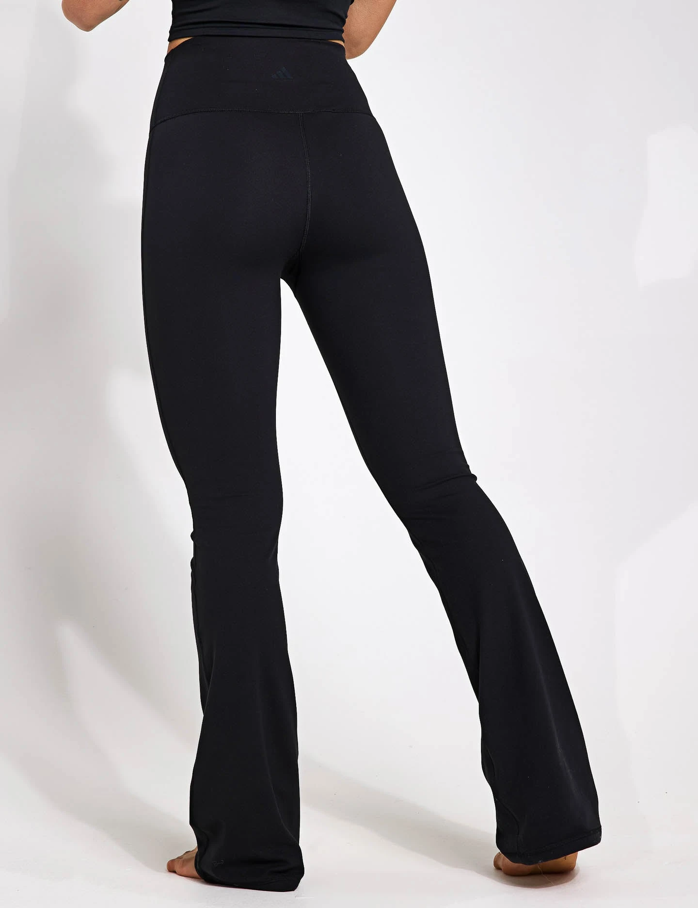 ADIDAS Yoga Studio Flared Leggings - Black 4 ADIDAS Yoga Studio Flared Leggings - Black - Image 2