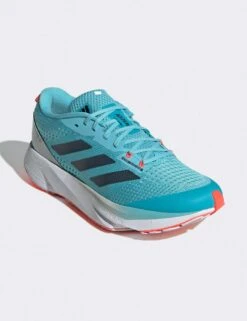 ADIDAS Adizero SL Shoes - Light Aqua/Carbon/Solar Red -The Sports Edit adidas adizero sl shoes aqua carbon red id6933 5
