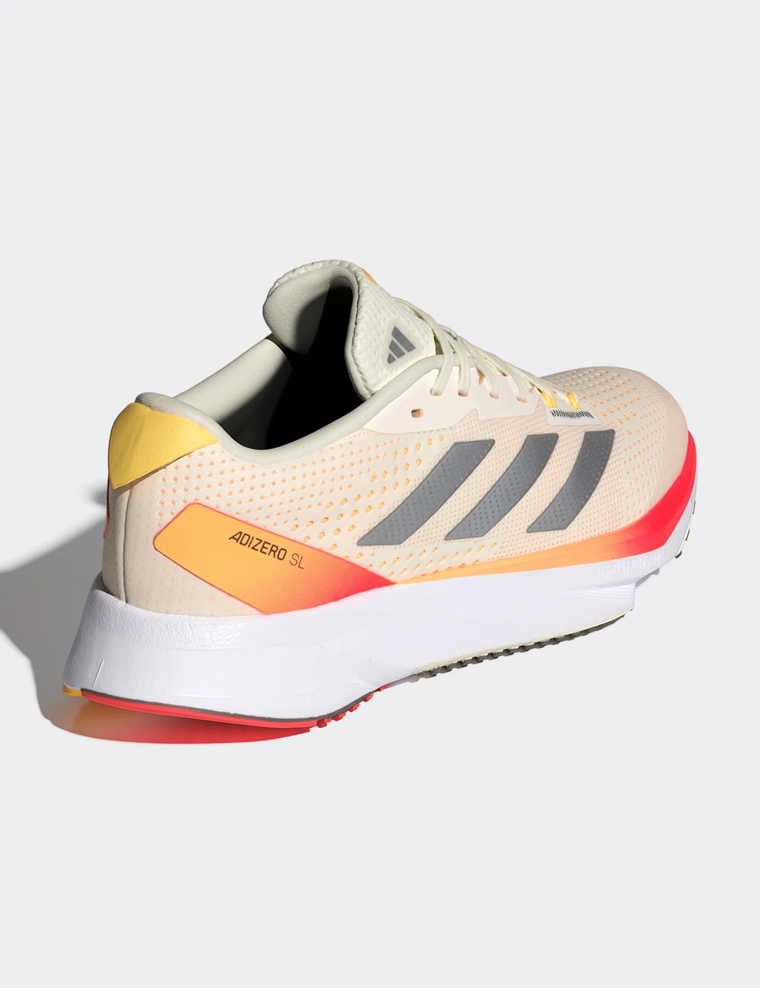 ADIDAS Adizero SL Shoes - Ivory/Iron Metallic/Spark 6 ADIDAS Adizero SL Shoes - Ivory/Iron Metallic/Spark - Image 4