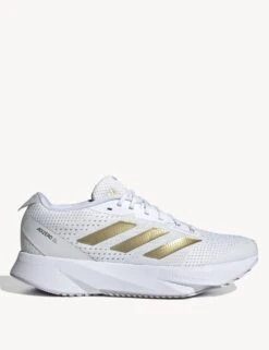 ADIDAS Adizero SL Shoes - Cloud White/Gold Metallic/Dash Grey