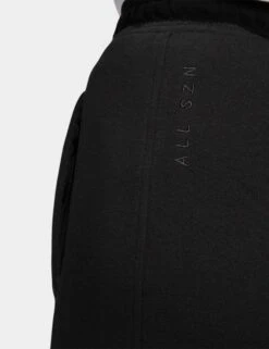 ADIDAS ALL SZN Fleece Wide Joggers - Black -The Sports Edit adidas all szn fleece wide joggers black ht3302 5