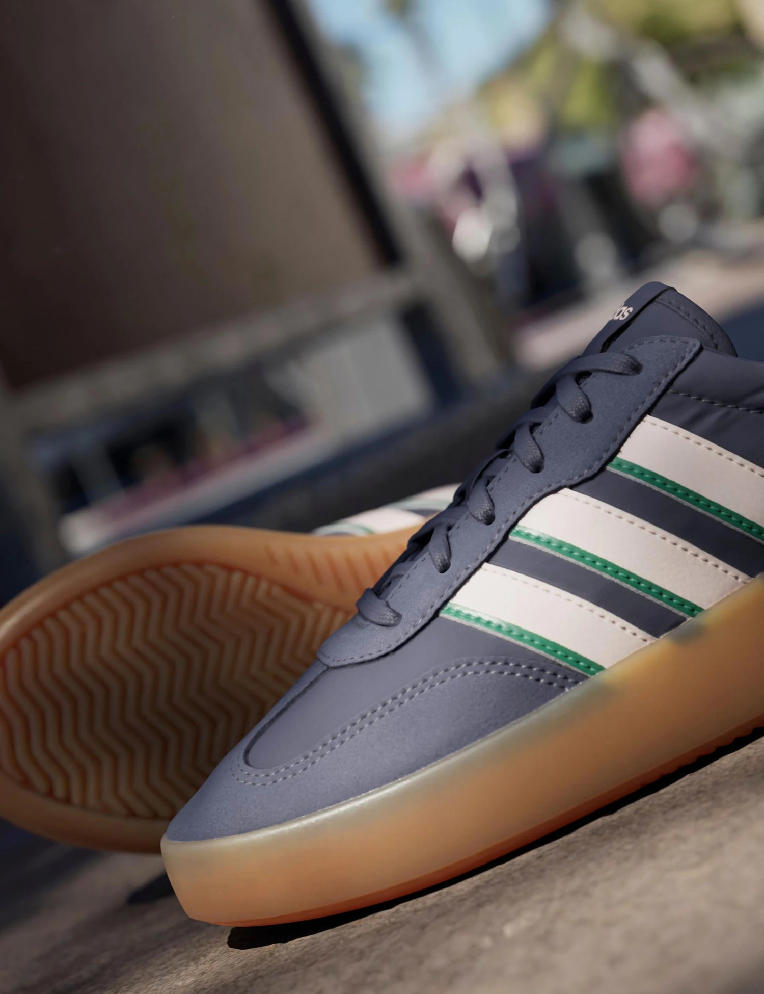 ADIDAS Barreda Decode Shoes - Shadow Navy/Wonder Quartz/Semi Court Green 9 ADIDAS Barreda Decode Shoes - Shadow Navy/Wonder Quartz/Semi Court Green - Image 7
