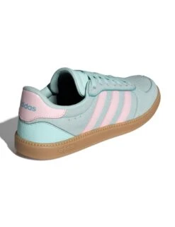 ADIDAS Breaknet Sleek Shoes - Halo Mint/Clear Pink/Mint Ton -The Sports Edit adidas breaknet sleek shoes mint pink jr0688 4