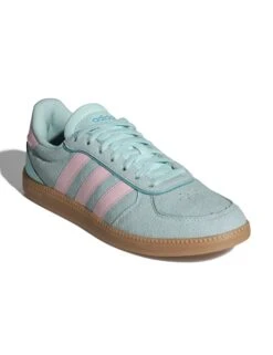 ADIDAS Breaknet Sleek Shoes - Halo Mint/Clear Pink/Mint Ton -The Sports Edit adidas breaknet sleek shoes mint pink jr0688 5