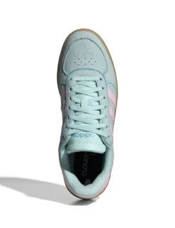ADIDAS Breaknet Sleek Shoes - Halo Mint/Clear Pink/Mint Ton -The Sports Edit adidas breaknet sleek shoes mint pink jr0688 8