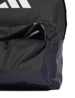 ADIDAS Classic 3 Bar Logo Backpack - Black/White -The Sports Edit adidas classic 3 bar logo backpack black white ji6953 5