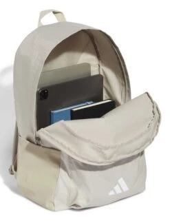 ADIDAS Classic Back-to-School 3-Stripes Backpack - Wonder Alumina/White 11 ADIDAS Classic Back-to-School 3-Stripes Backpack - Wonder Alumina/White -The Sports Edit adidas classic back to school 3 stripes backpack alumina white is7047 4