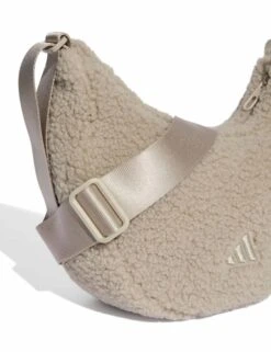 ADIDAS Classic Winterized Shoulder Bag - Wonder Alumina/Chalk White -The Sports Edit adidas classic winterized shoulder bag alumina white jn3108 5