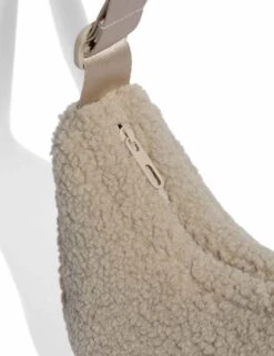 ADIDAS Classic Winterized Shoulder Bag - Wonder Alumina/Chalk White -The Sports Edit adidas classic winterized shoulder bag alumina white jn3108 6