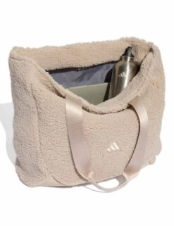 ADIDAS Classic Winterized Tote Bag - Wonder Alumina/Chalk White -The Sports Edit adidas classic winterized tote bag alumina white jn0915 4