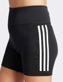 ADIDAS DailyRun 3 Stripes 5" Leggings - Black -The Sports Edit adidas dailyrun 3 stripes 5in leggings black il7441 4