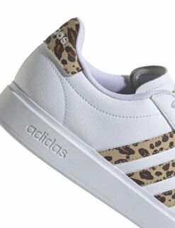 ADIDAS Grand Court 2.0 Shoes - Cloud White/Magic Beige/Matte Gold 15 ADIDAS Grand Court 2.0 Shoes - Cloud White/Magic Beige/Matte Gold -The Sports Edit adidas grand court 2 0 shoes white beige gold id2994 2