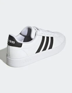 ADIDAS Grand Court Cloudfoam Lifestyle Court Comfort Shoes - Cloud White/Core Black -The Sports Edit adidas grand court cloudfoam lifestyle court comfort shoes white black gw9214 3
