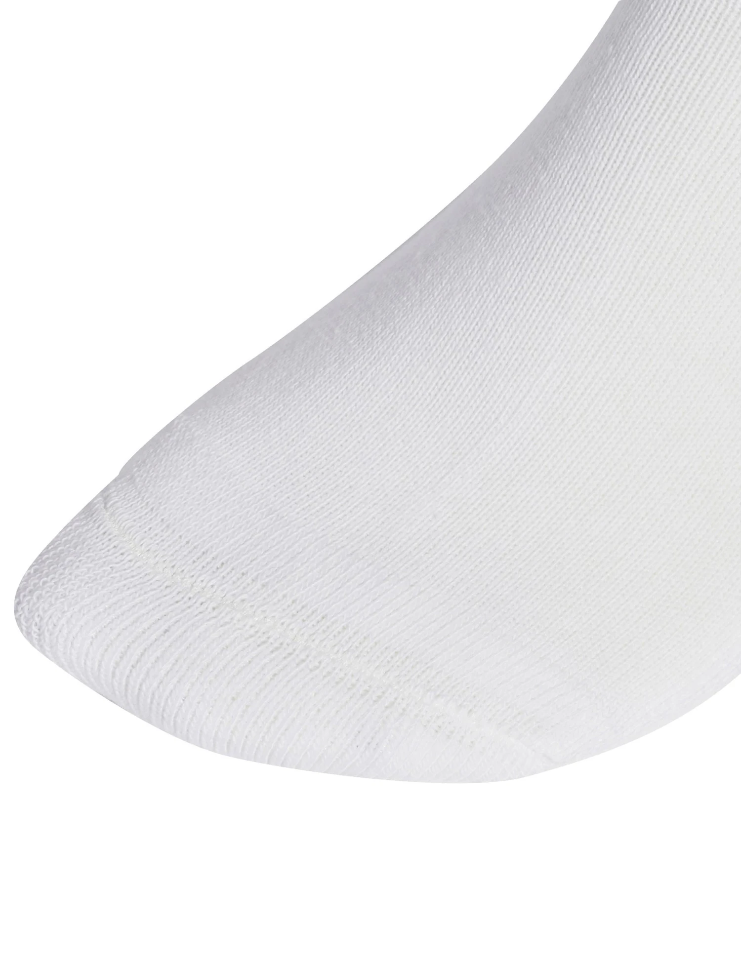 ADIDAS Linear Crew Cushioned Socks 3 Pairs - White/Powder Teal/Clear Pink/Blue Fusion 5 ADIDAS Linear Crew Cushioned Socks 3 Pairs - White/Powder Teal/Clear Pink/Blue Fusion - Image 3