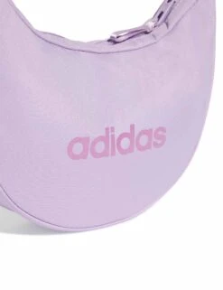 ADIDAS Linear Essentials Festival Bag - Powder Plum/Preloved Purple -The Sports Edit adidas linear essentials festival bag plum purple jw0522 5