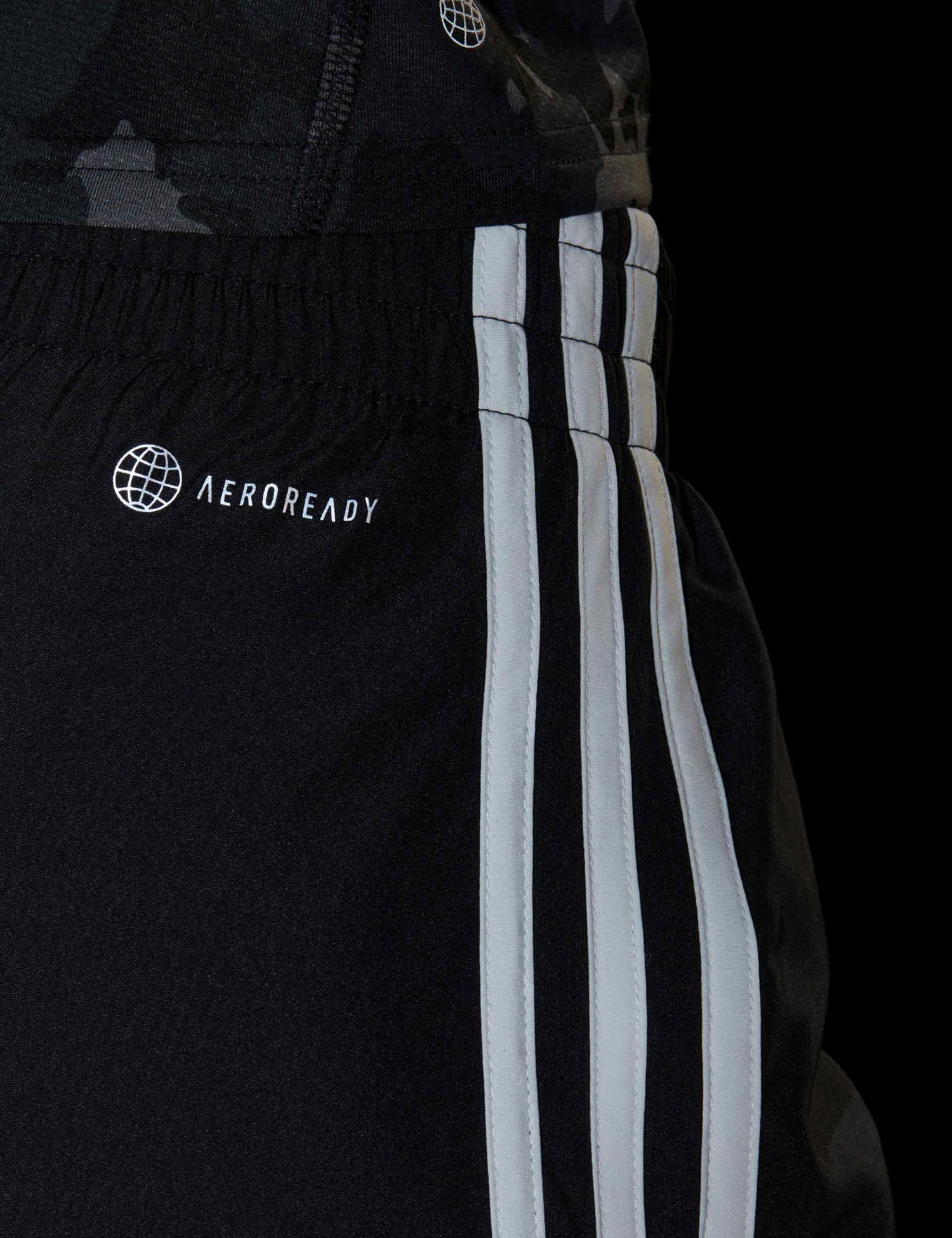 ADIDAS Marathon 20 Running Shorts - Black/White 6 ADIDAS Marathon 20 Running Shorts - Black/White - Image 4