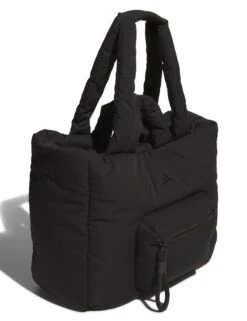 ADIDAS Must Haves Puffy Tote Bag - Black -The Sports Edit adidas must haves puffy tote bag black jz4413 3