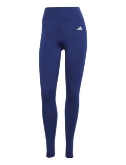 ADIDAS Optime Essentials Stash Pocket Full-Length Leggings - Dark Blue/White 11 ADIDAS Optime Essentials Stash Pocket Full-Length Leggings - Dark Blue/White -The Sports Edit adidas optime essentials stash pocket full length leggings blue white ji5514 8