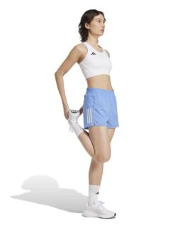 ADIDAS Own The Run Shorts - Blue Fusion -The Sports Edit adidas own the run shorts blue jx2258 5