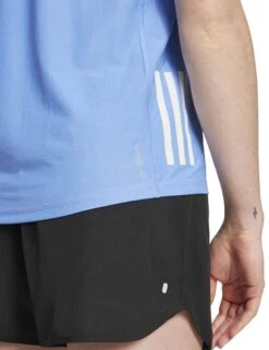 ADIDAS Own The Run Tank Top - Blue Fusion -The Sports Edit adidas own the run tank top blue jx2251 3