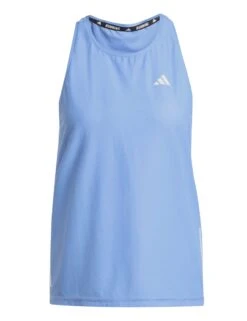 ADIDAS Own The Run Tank Top - Blue Fusion -The Sports Edit adidas own the run tank top blue jx2251 5