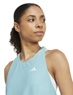 ADIDAS Own The Run Tank Top - Mint Ton -The Sports Edit adidas own the run tank top mint jx2252 3