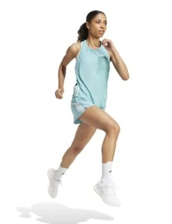 ADIDAS Own The Run Tank Top - Mint Ton -The Sports Edit adidas own the run tank top mint jx2252 5