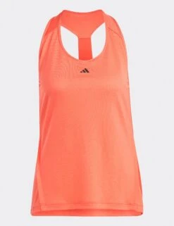 ADIDAS Power AEROREADY Tank Top - Bright Red/Black -The Sports Edit adidas power aeroready tank top bright red black im2699 2
