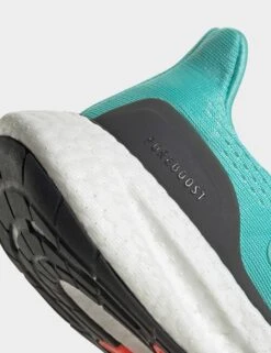 ADIDAS Pureboost 23 Shoes - Flash Aqua/Bright Red/Crystal White 17 ADIDAS Pureboost 23 Shoes - Flash Aqua/Bright Red/Crystal White -The Sports Edit adidas pureboost 23 shoes aqua red white if2389 7