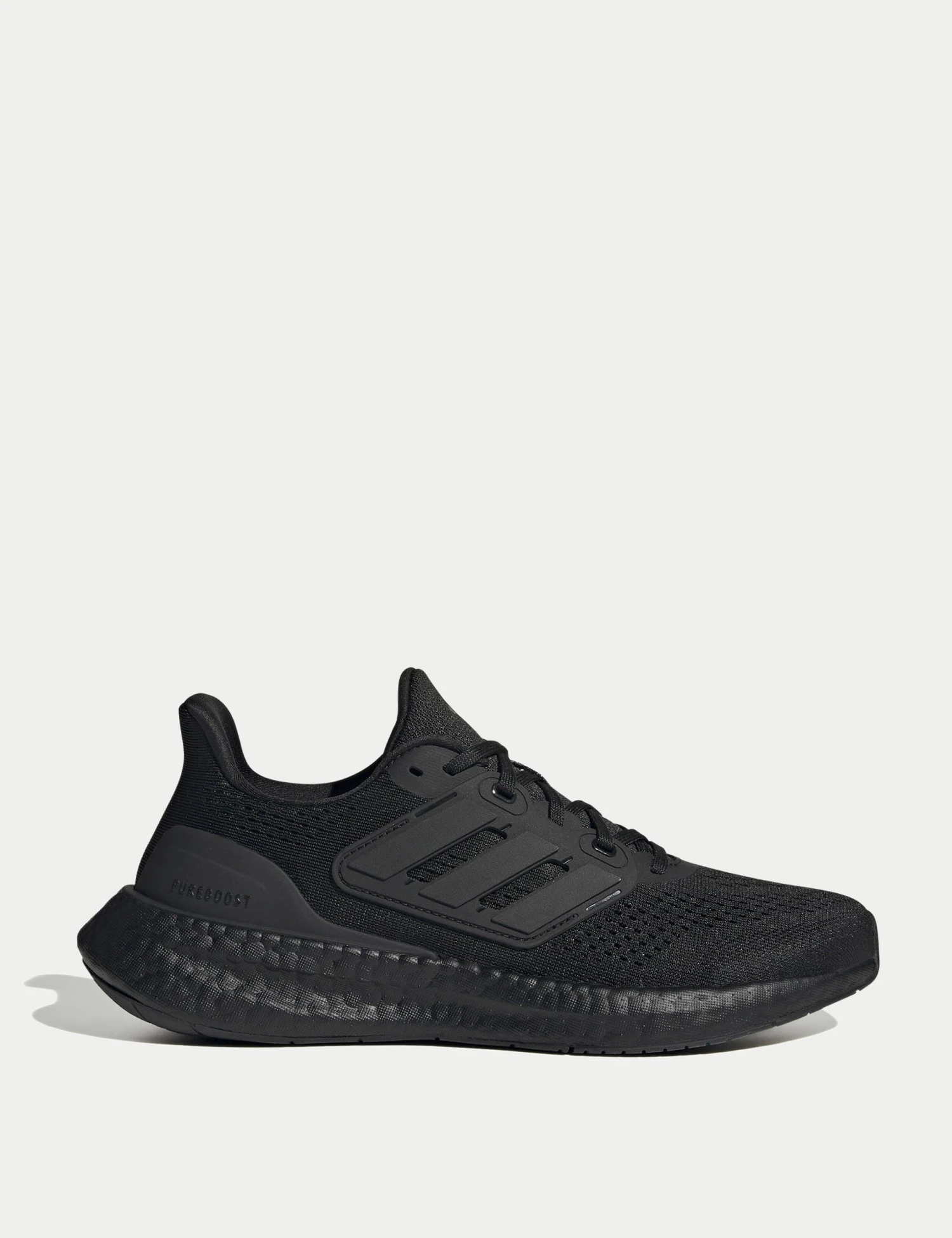 ADIDAS Pureboost 23 Shoes - Core Black/Carbon 3 ADIDAS Pureboost 23 Shoes - Core Black/Carbon