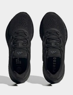 ADIDAS Pureboost 23 Shoes - Core Black/Carbon 10 ADIDAS Pureboost 23 Shoes - Core Black/Carbon -The Sports Edit adidas pureboost 23 shoes black carbon if2394 2