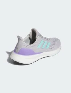 ADIDAS Pureboost 23 Shoes - Grey Two/Flash Aqua/Cloud White 12 ADIDAS Pureboost 23 Shoes - Grey Two/Flash Aqua/Cloud White -The Sports Edit adidas pureboost 23 shoes grey aqua white if2390 5