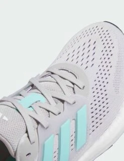 ADIDAS Pureboost 23 Shoes - Grey Two/Flash Aqua/Cloud White 16 ADIDAS Pureboost 23 Shoes - Grey Two/Flash Aqua/Cloud White -The Sports Edit adidas pureboost 23 shoes grey aqua white if2390 7