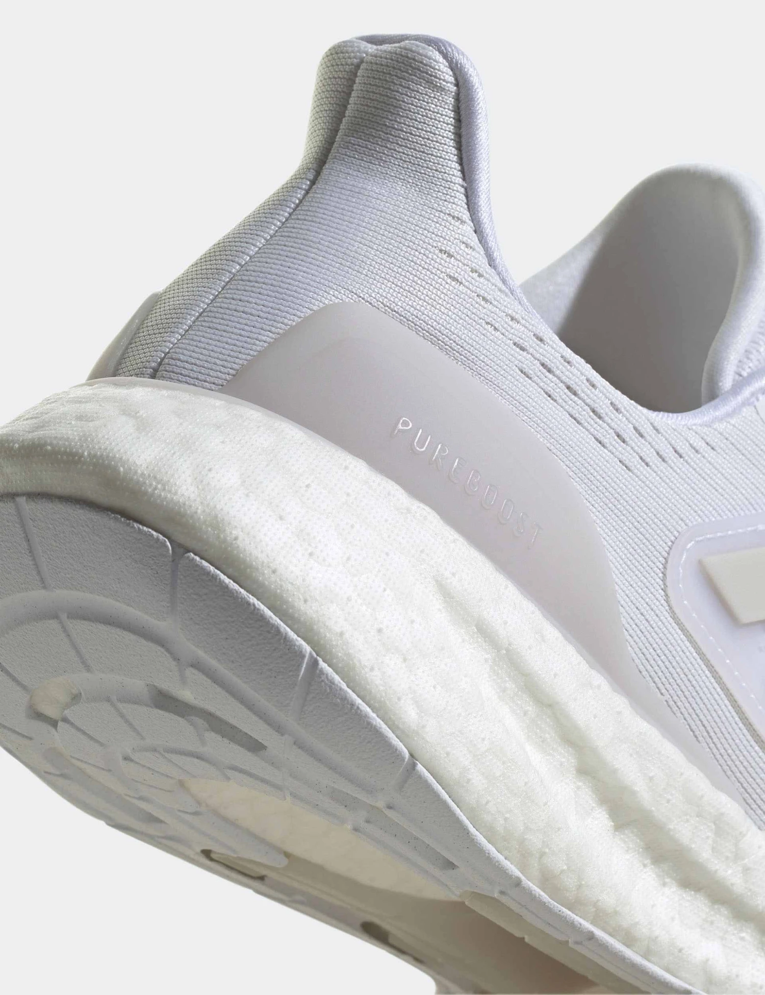 ADIDAS Pureboost 23 Shoes - Cloud White/Grey Two/Core Black 8 ADIDAS Pureboost 23 Shoes - Cloud White/Grey Two/Core Black - Image 6
